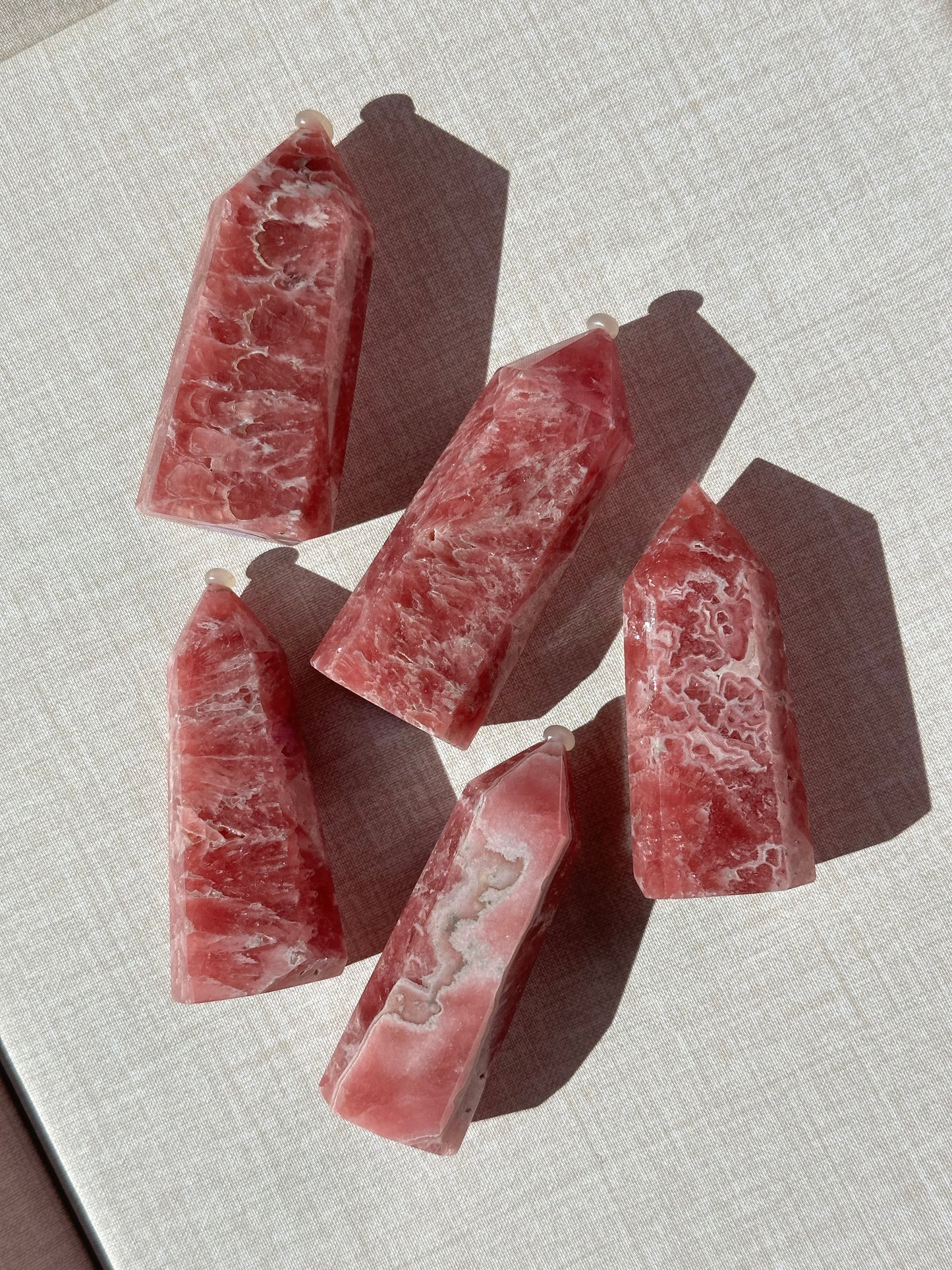 Rhodochrosite Point