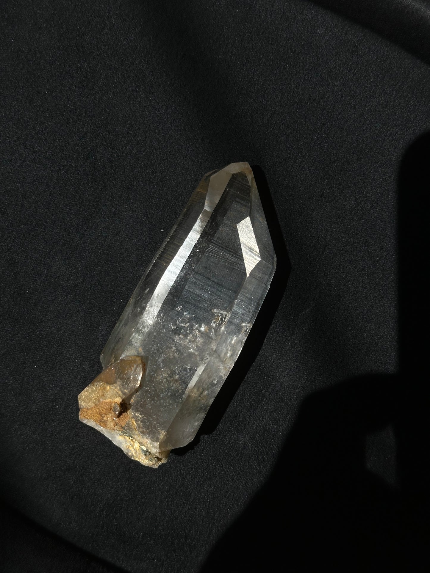 Rare Himalayan Quartz Crystal | Raw Clear Quartz Point from Nepal