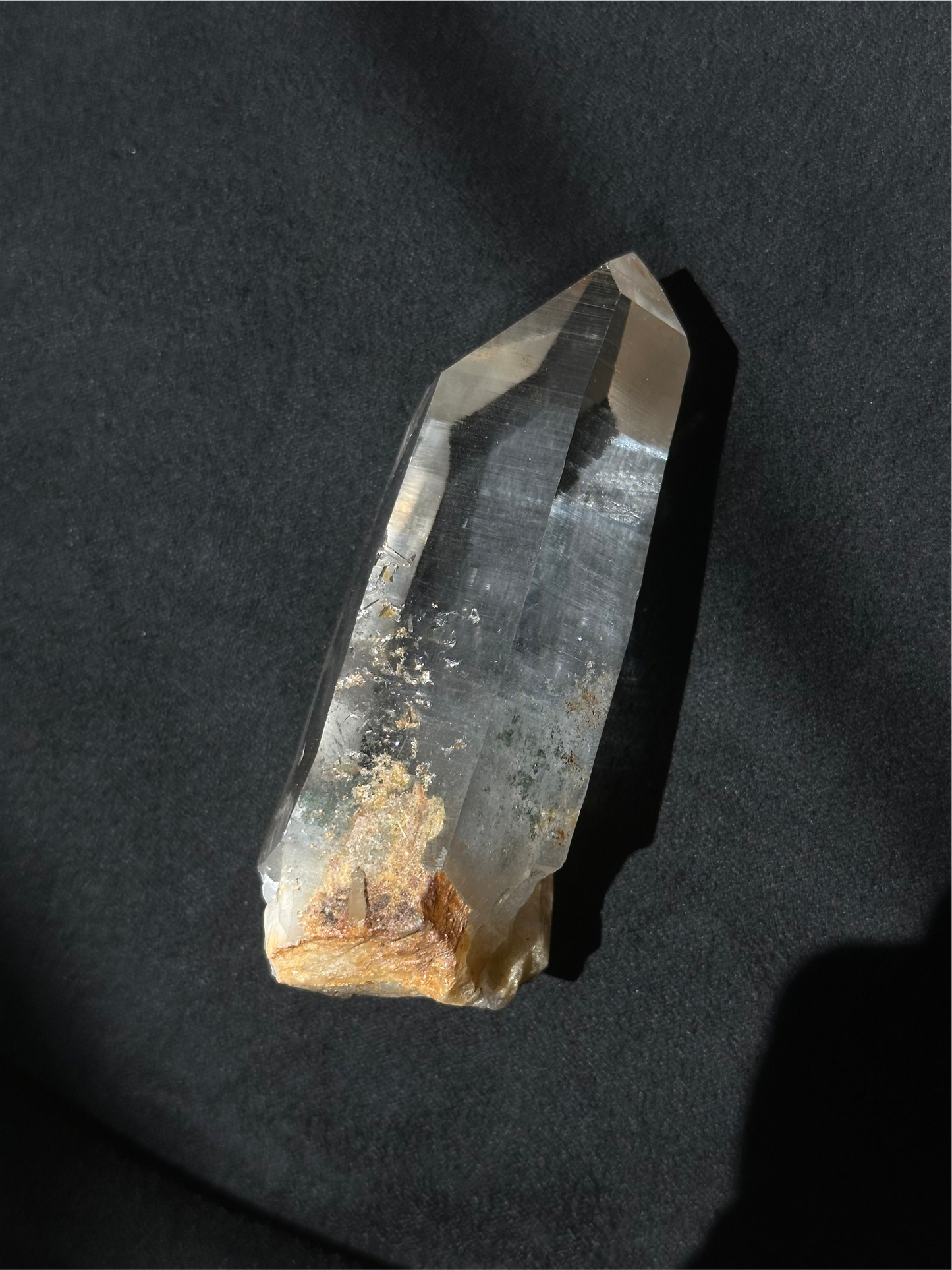 Rare Himalayan Quartz Crystal | Raw Clear Quartz Point from Nepal