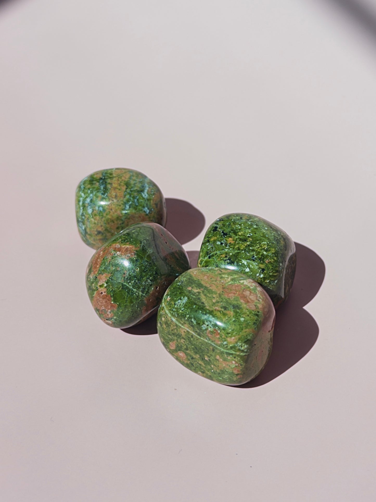 Unakite Tumbled Crystal | Tumbled Stone