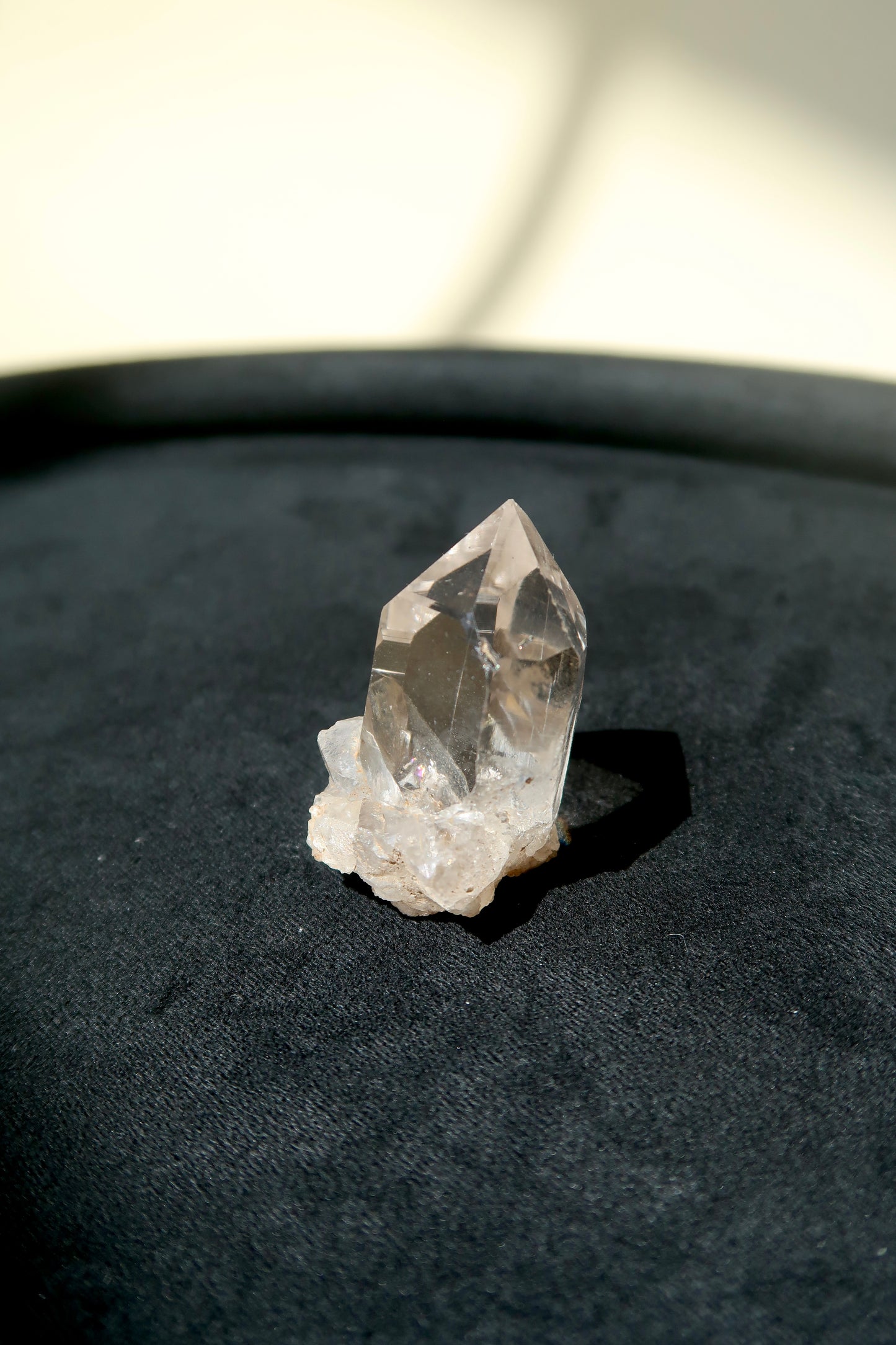 Rare Himalayan Quartz Crystal | Raw Clear Quartz Point from Nepal