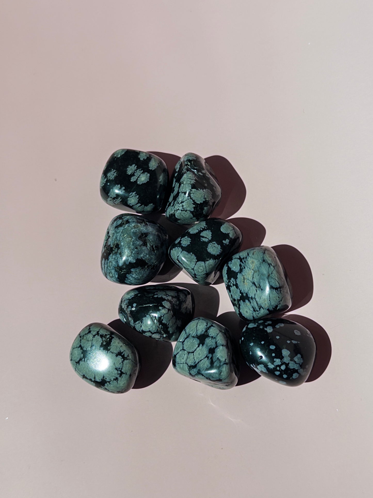 Snowflake Obsidian Tumbled Crystal | Tumbled Stone