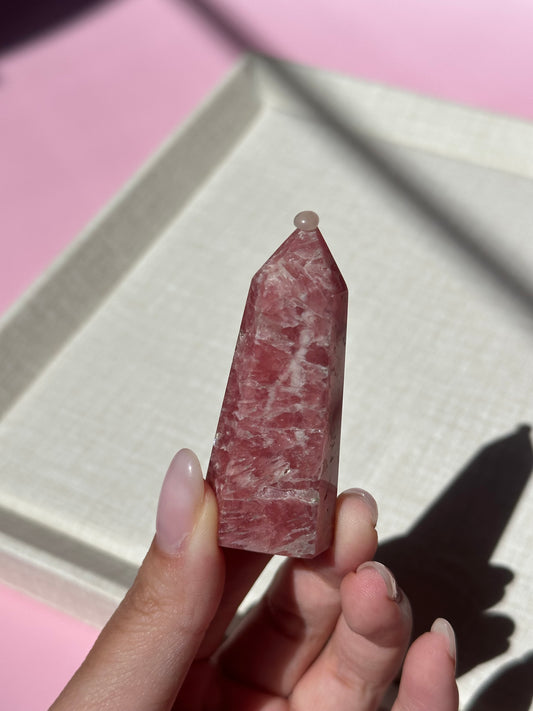 Rhodochrosite Point