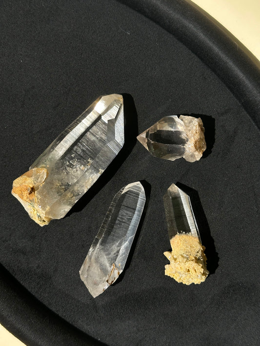 Rare Himalayan Quartz Crystal | Raw Clear Quartz Point from Nepal