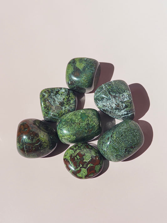 Dragon Bloodstone Tumbled Crystal | Tumbled Stone