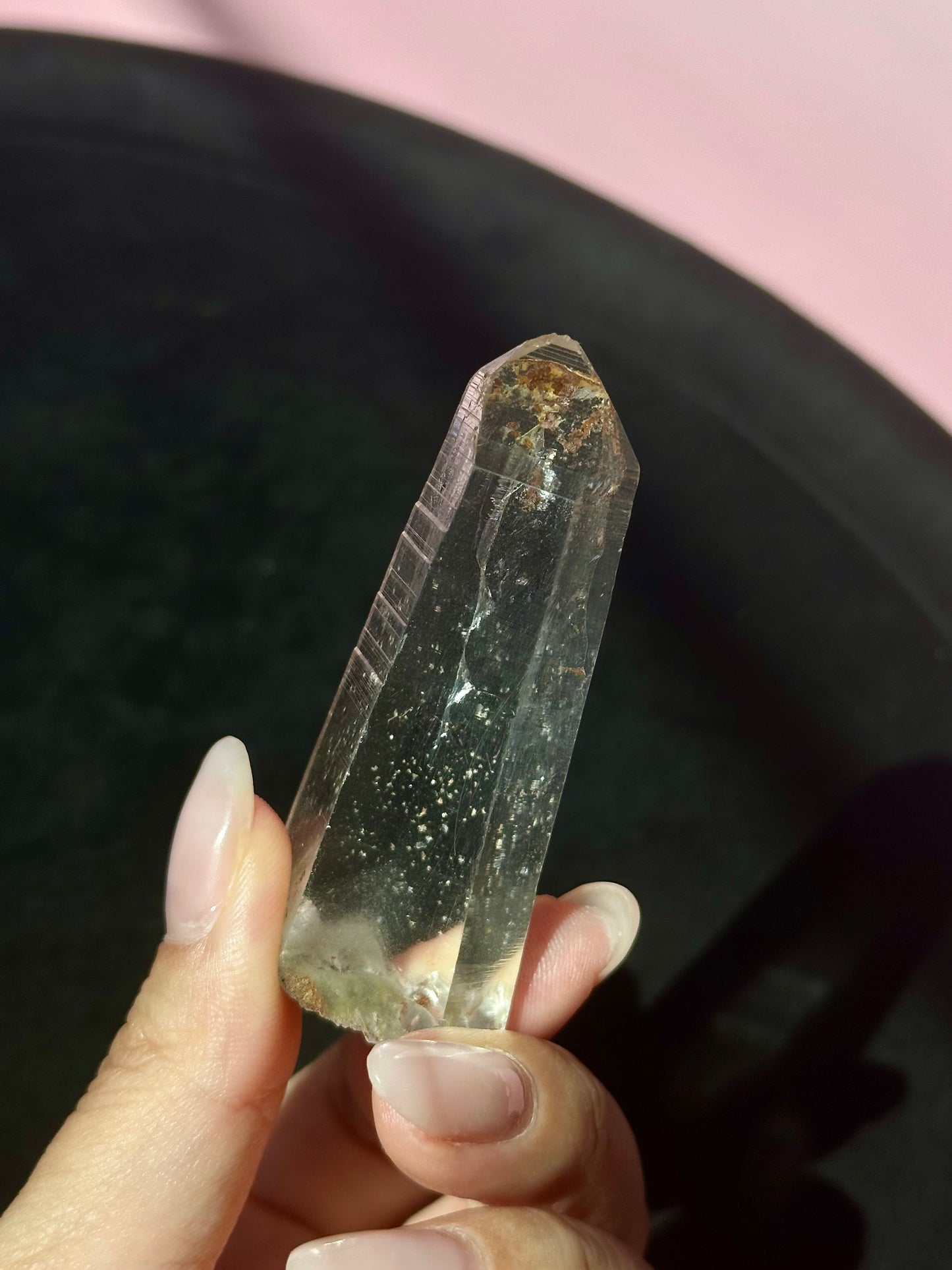 Rare Himalayan Quartz Crystal | Raw Clear Quartz Point from Nepal
