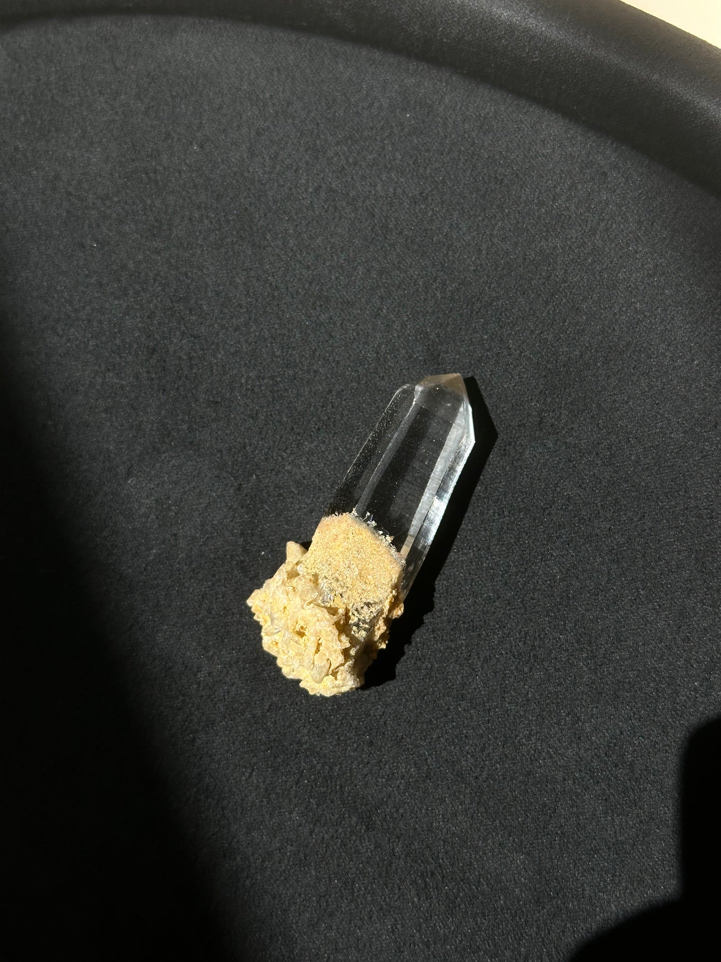Rare Himalayan Quartz Crystal | Raw Clear Quartz Point from Nepal